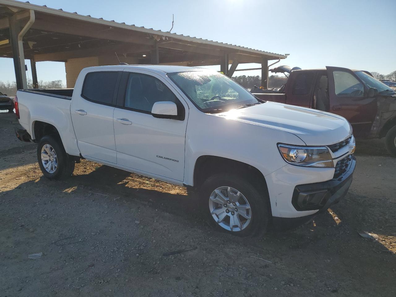 2022 Chevrolet Colorado VIN 1GCGSCEN0N1224644 Copart auction photo, rear end damage thumbnail 4