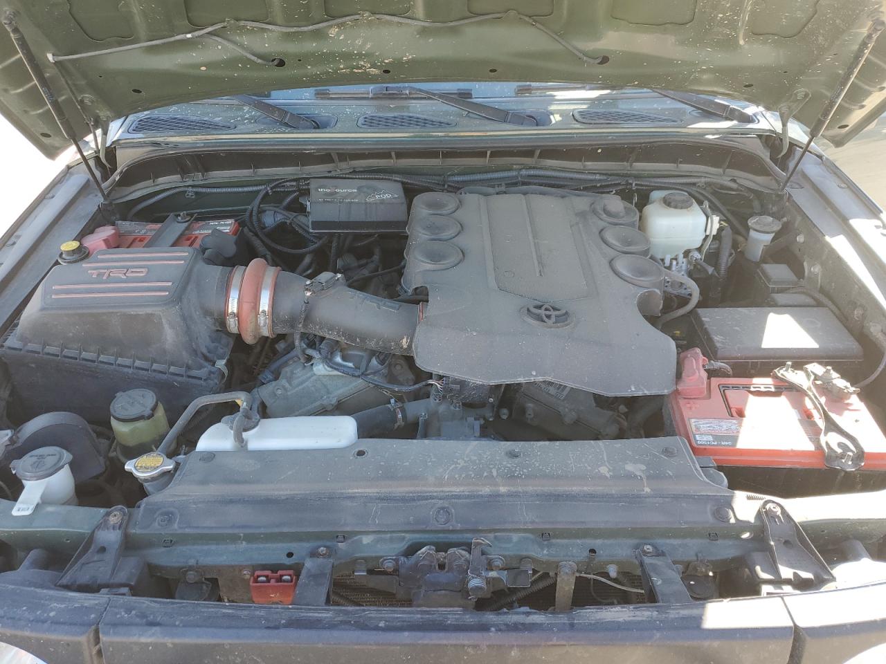 2011 Toyota FJ Cruiser VIN JTEBU4BF6BK110866 Copart auction photo, front end / undercarriage damage thumbnail 13