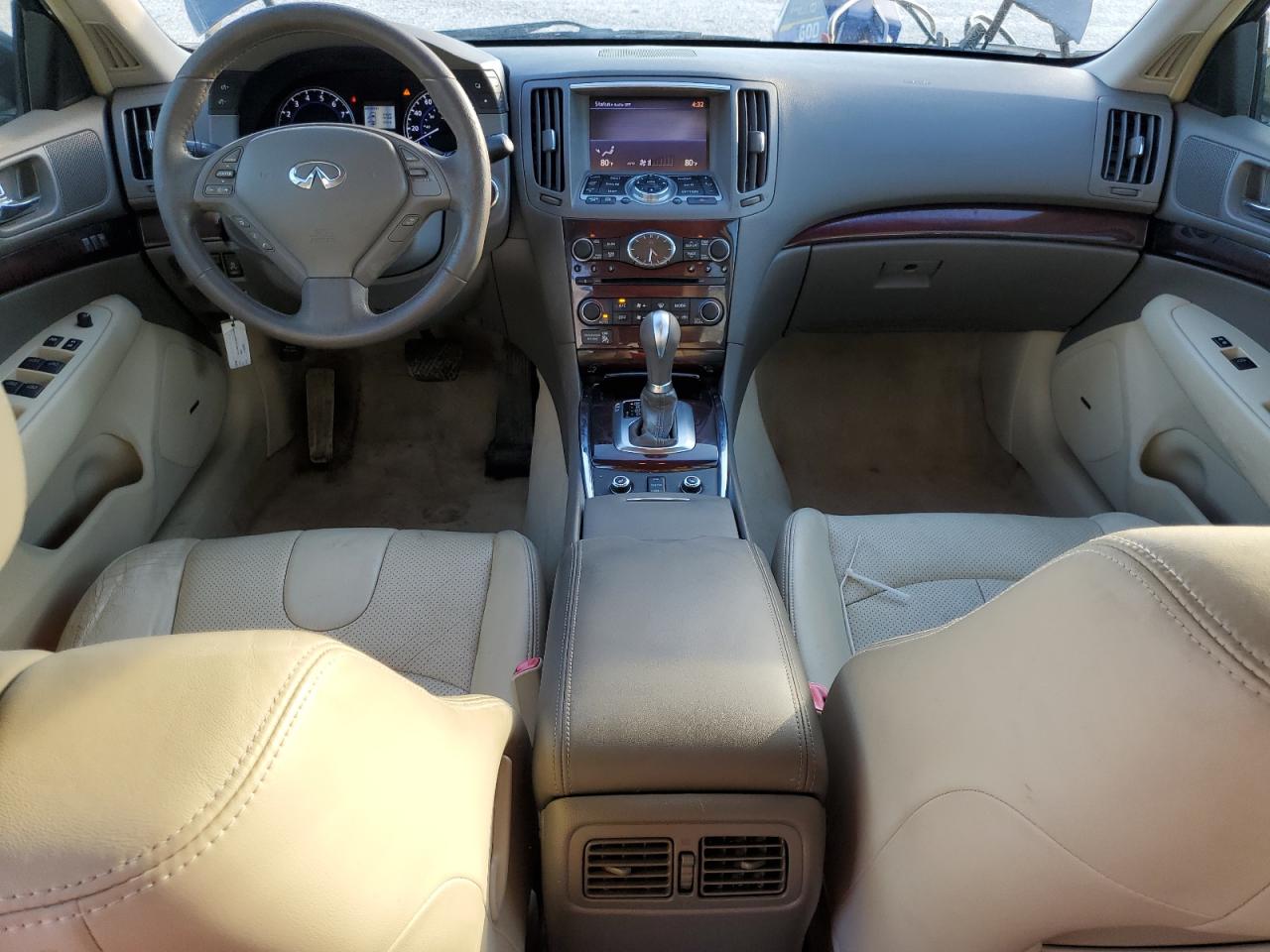2012 Infiniti G VIN JN1CV6AR4CM976734 Copart auction photo, rear end damage thumbnail 8