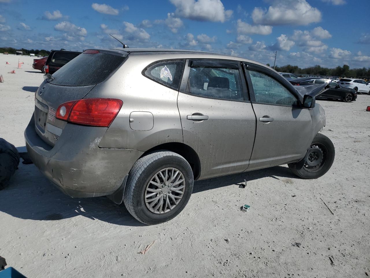2009 Nissan Rogue VIN JN8AS58T19W047966 Copart auction photo, front end damage thumbnail 3
