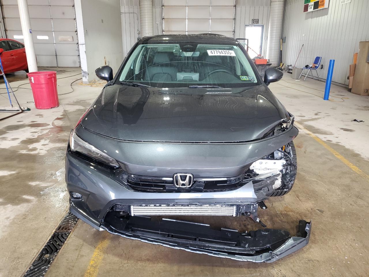 2024 Honda Civic VIN 2HGFE1F94RH316261 Copart auction photo, front end / side damage thumbnail 5