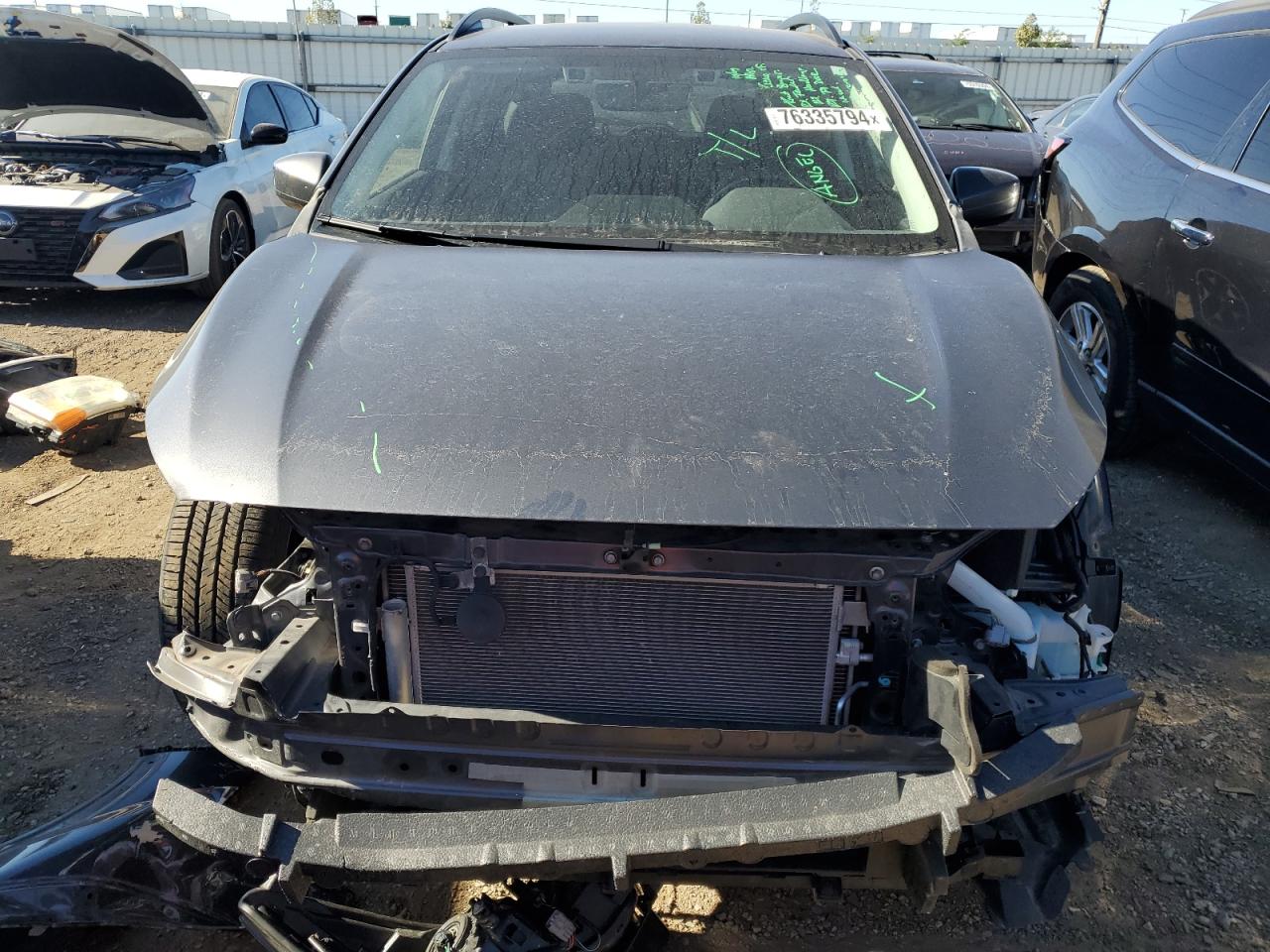 2020 Subaru XV VIN JF2GTAPC5L8218728 Copart auction photo, front end damage thumbnail 5