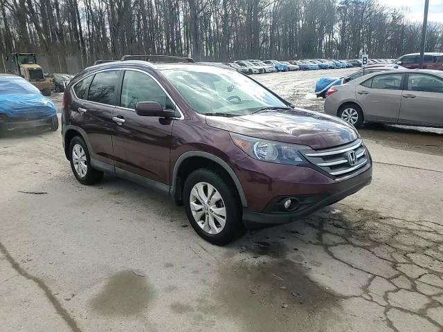 2013 Honda CR-V VIN 2HKRM4H92DH118291 Copart auction photo, side damage thumbnail 14