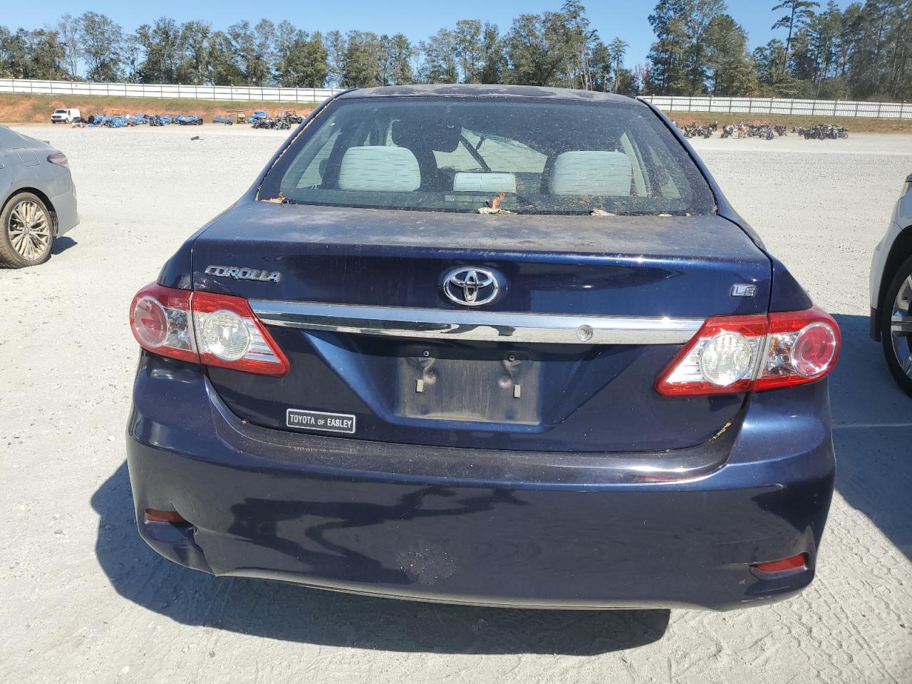 2011 Toyota Corolla VIN 2T1BU4EE6BC676650 Copart auction photo, water/flood / top/roof damage thumbnail 6