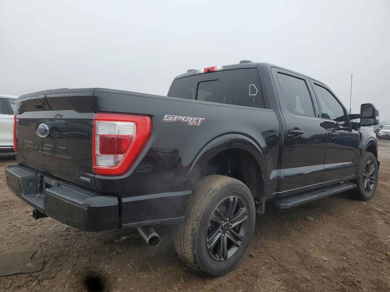2022 Ford F-150 VIN 1FTEW1EP8NKD74609 Copart auction photo, front end / side damage thumbnail 3