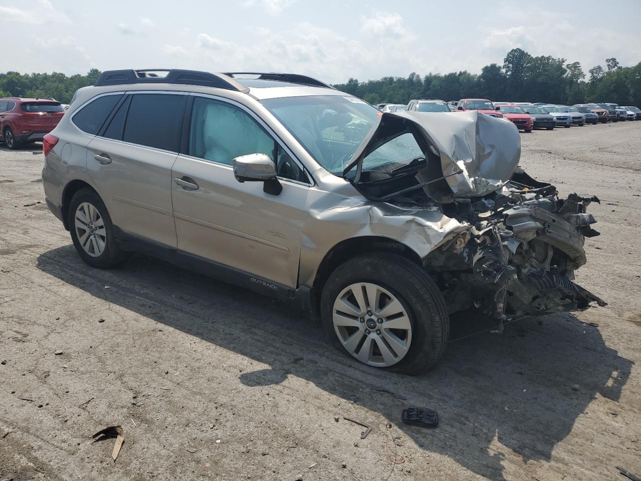 2016 Subaru Outback VIN 4S4BSBHC8G3224411 Copart auction photo, front end damage thumbnail 4