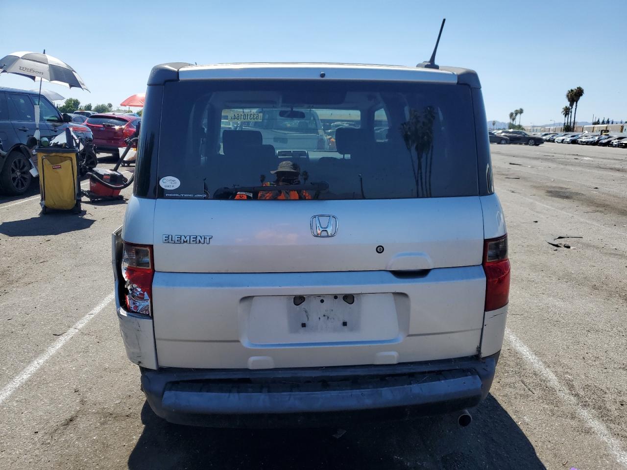 2006 Honda Element VIN 5J6YH28726L005906 Copart auction photo, side / minor dent/scratches damage thumbnail 6