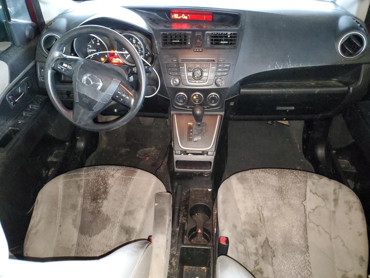 2012 Mazda 5 VIN JM1CW2BL2C0132101 Copart auction photo, front end / side damage thumbnail 8