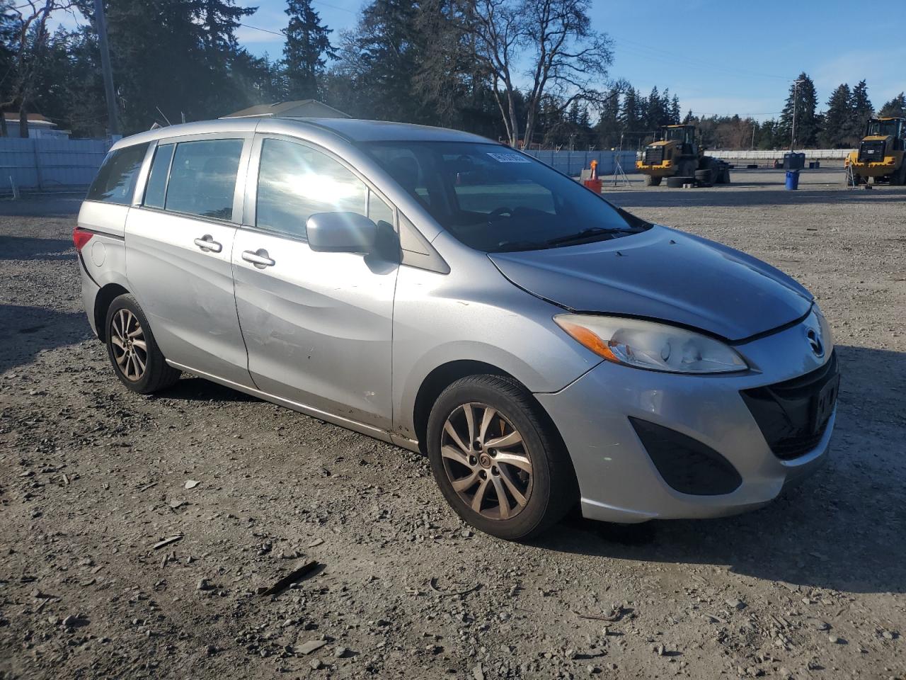 2012 Mazda 5 VIN JM1CW2BL3C0136996 Copart auction photo, all over damage thumbnail 4