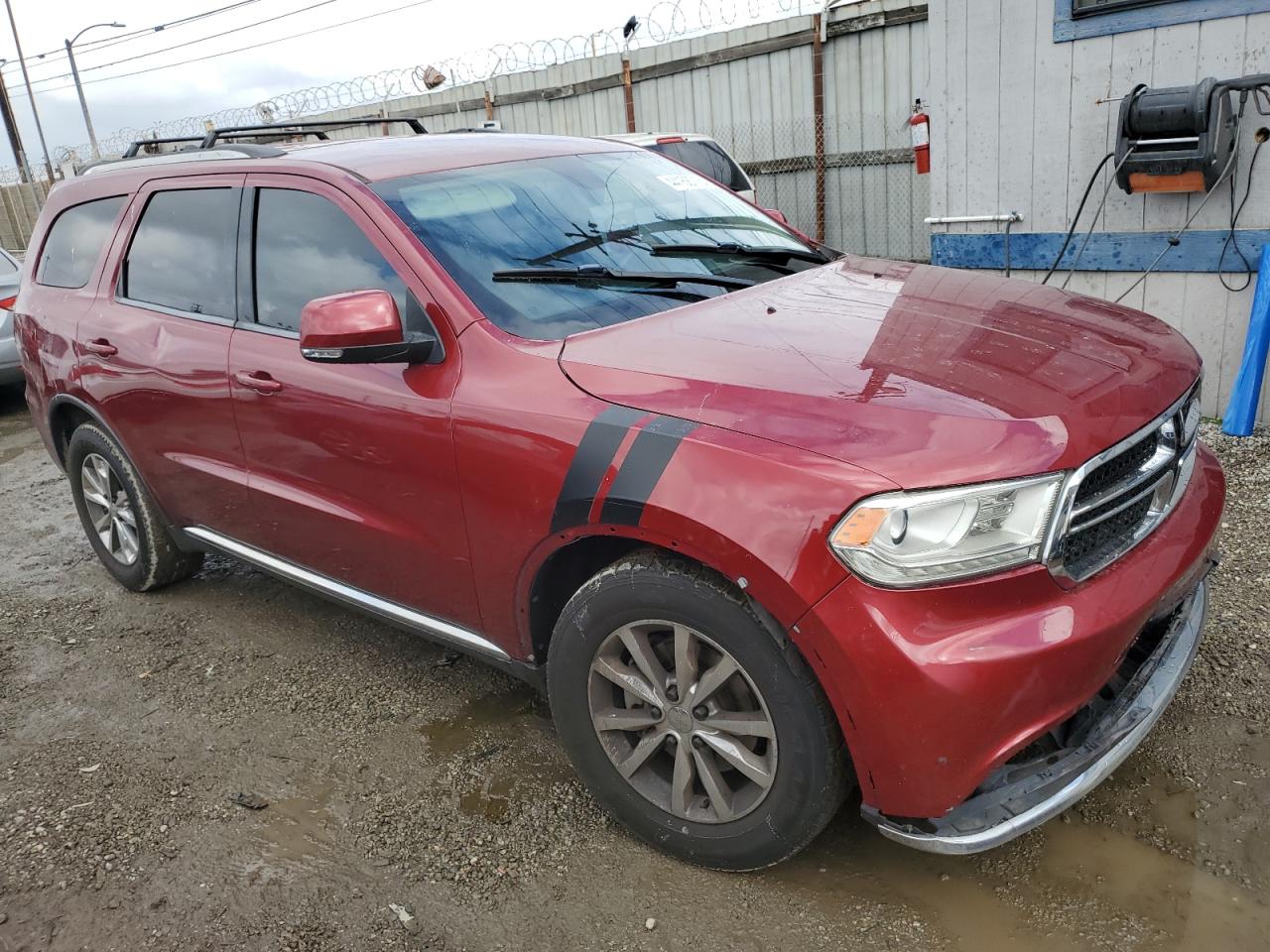 2014 Dodge Durango VIN 1C4RDHDG8EC973635 Copart auction photo, front end damage thumbnail 4