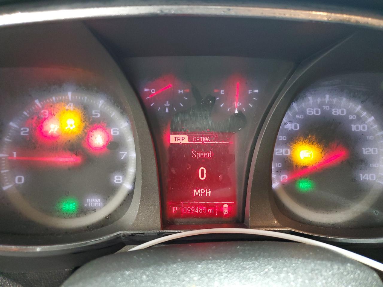 2014 GMC Terrain VIN 2GKALSEK6E6323277 Copart auction photo, front end damage thumbnail 9