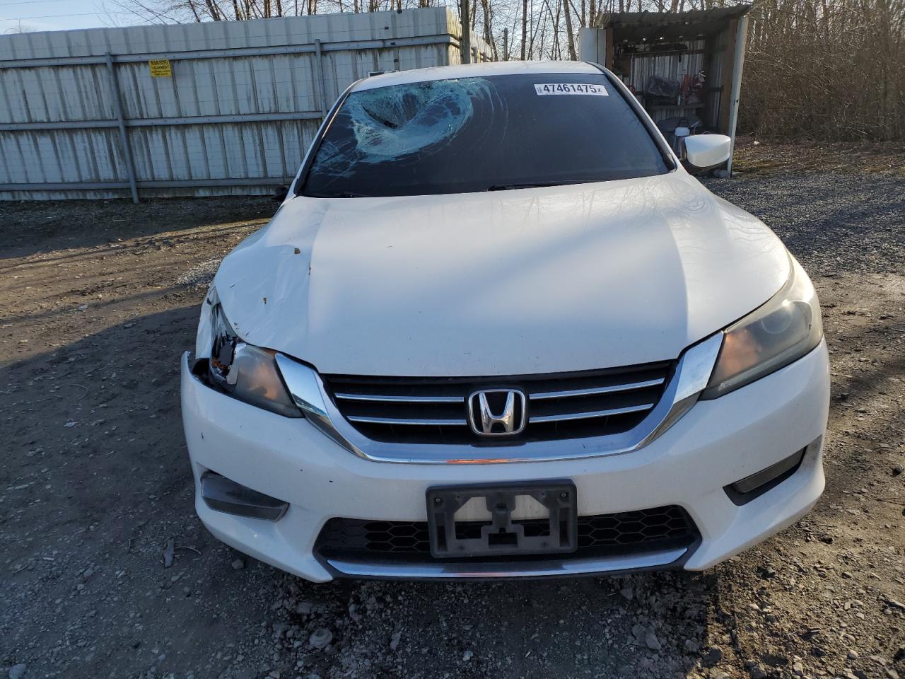 2014 Honda Accord VIN 1HGCR2F50EA254733 Copart auction photo, front end / side damage thumbnail 5