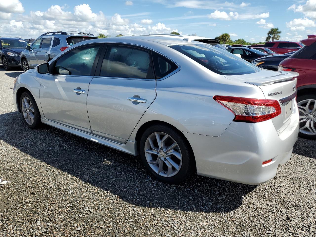 2015 Nissan Sentra VIN 3N1AB7AP1FY354579 Copart auction photo, water/flood damage thumbnail 2