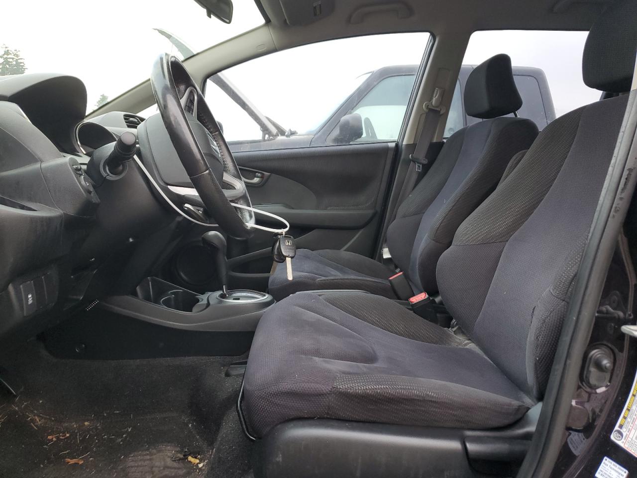 2013 Honda Fit VIN JHMGE8H53DC019532 Copart auction photo, all over damage thumbnail 7