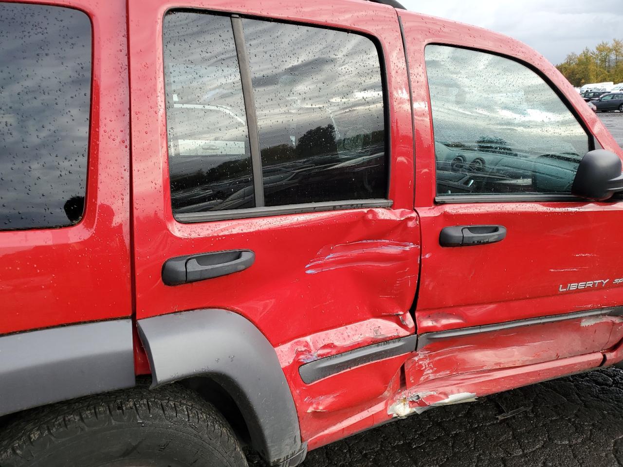 2003 Jeep Liberty (North America) VIN 1J4GL48K83W694323 Copart auction photo, side damage thumbnail 11
