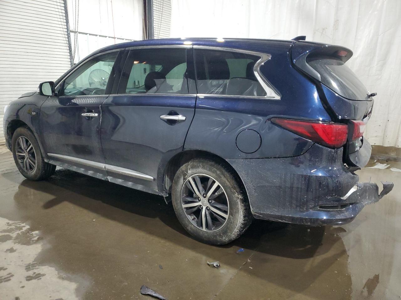 2019 Infiniti QX60 VIN 5N1DL0MM6KC568272 Copart auction photo, rear end / all over damage thumbnail 2