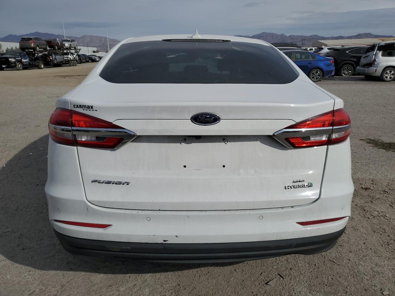 2019 Ford Fusion VIN 3FA6P0LU4KR277683 Copart auction photo, front end damage thumbnail 6