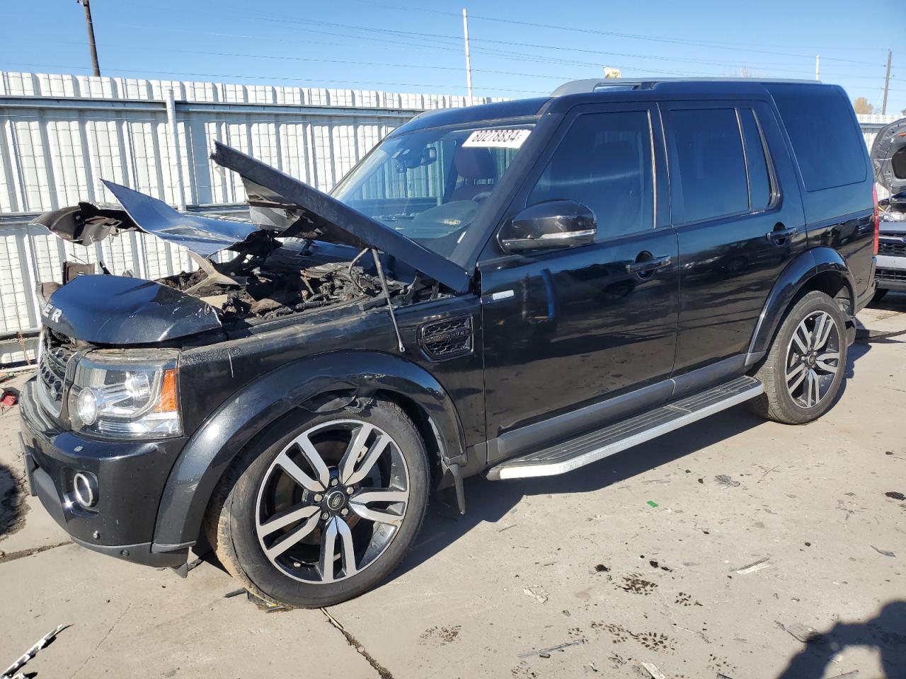 2016 Land Rover LR4 VIN SALAK2V62GA832380 - Copart auction photo