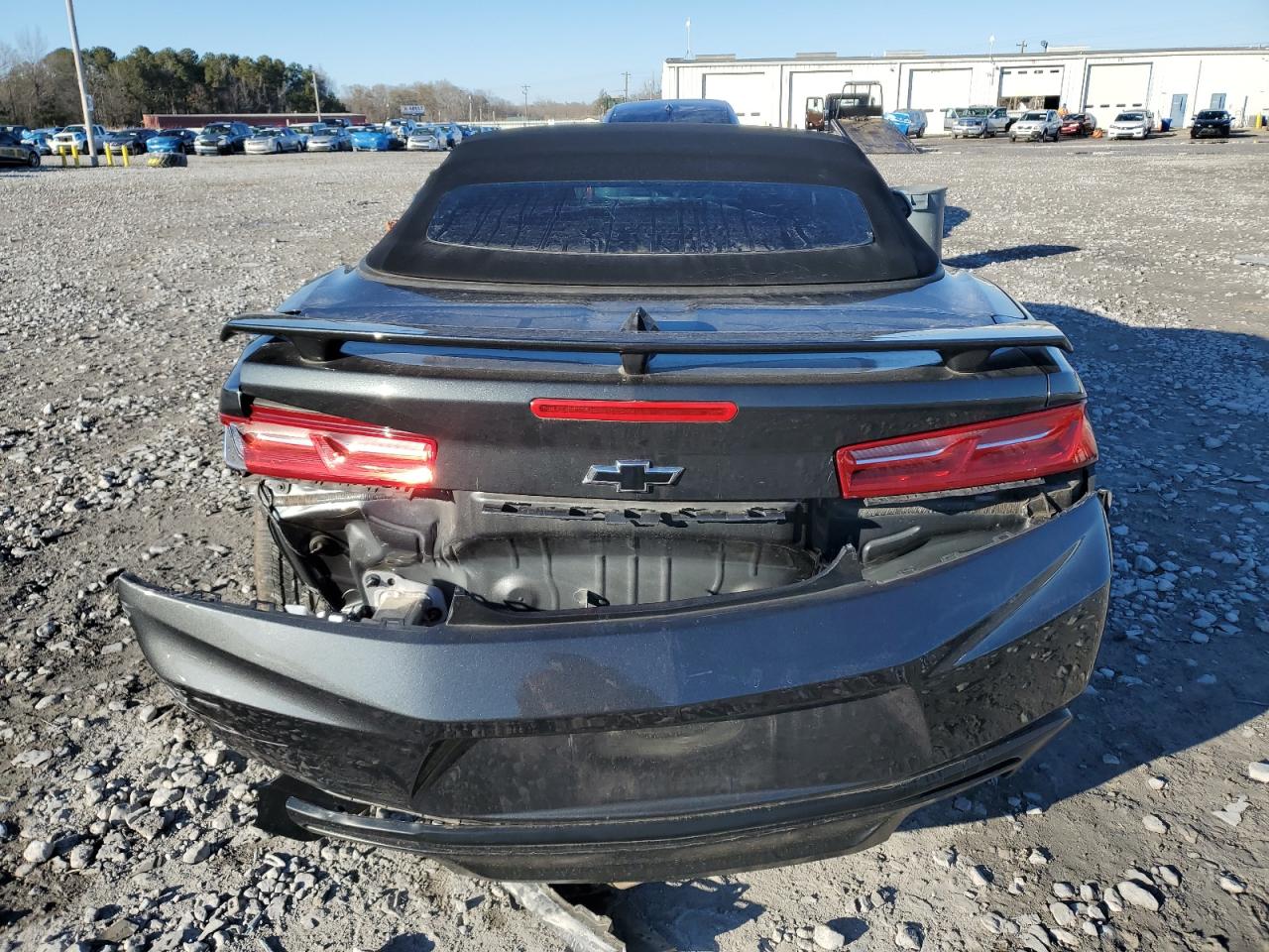 2017 Chevrolet Camaro VIN 1G1FB3DS7H0212139 Copart auction photo, rear end damage thumbnail 6