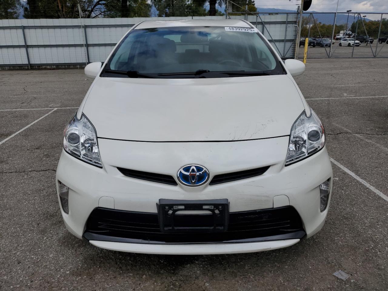 2013 Toyota Prius VIN JTDKN3DUXD0348550 Copart auction photo, side damage thumbnail 5