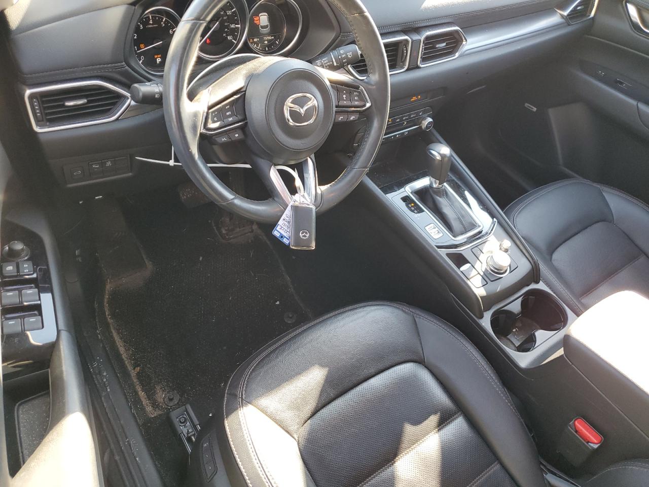 2021 Mazda CX-5 VIN JM3KFBCM3M0389750 Copart auction photo, rear end damage thumbnail 8