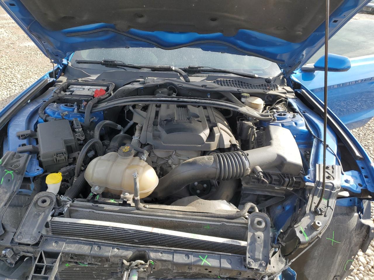 2019 Ford Mustang VIN 1FA6P8TH0K5192070 Copart auction photo, front end damage thumbnail 12