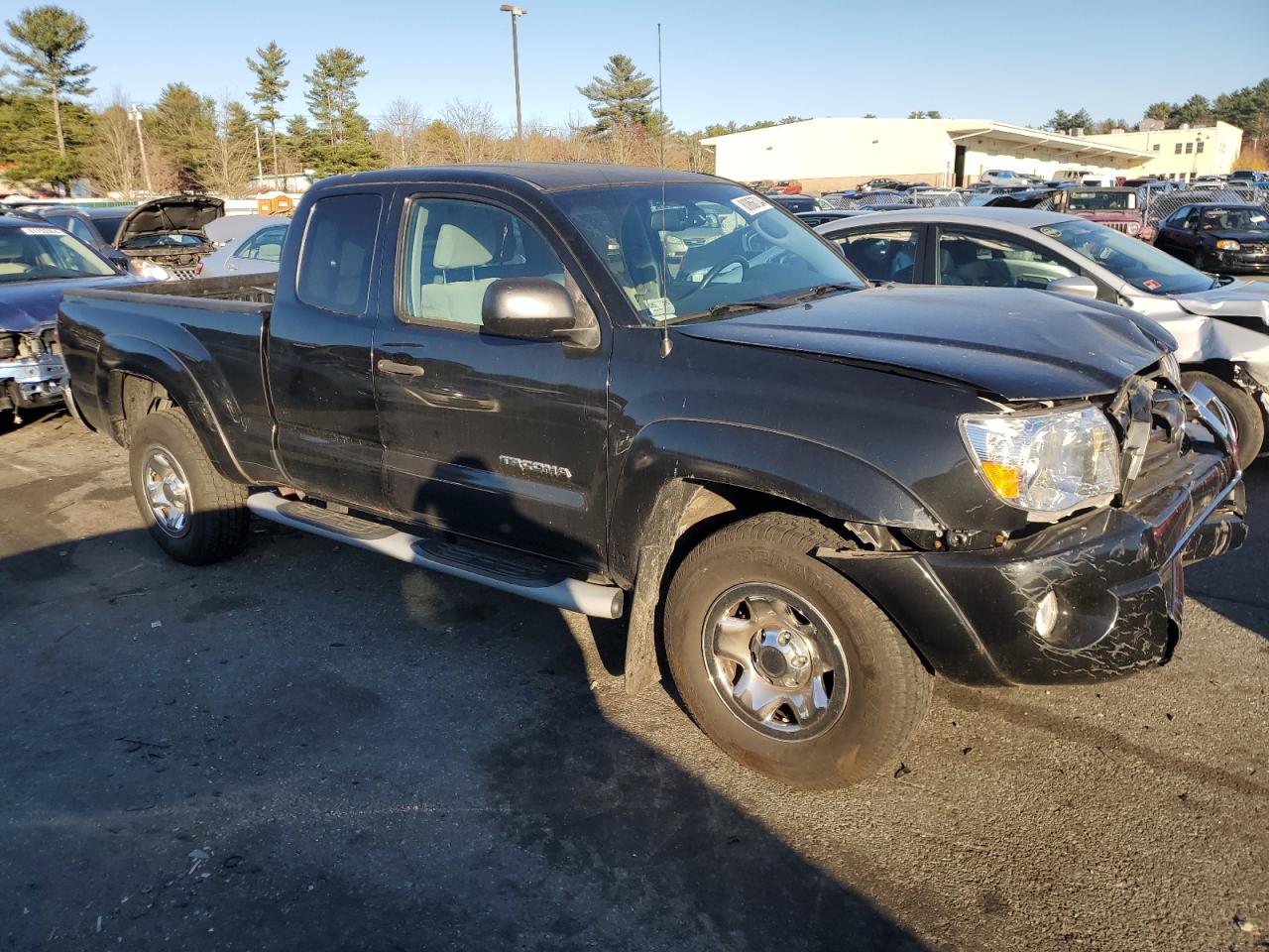 2009 Toyota Tacoma VIN 5TEUU42N49Z650887 Copart auction photo, front end damage thumbnail 4