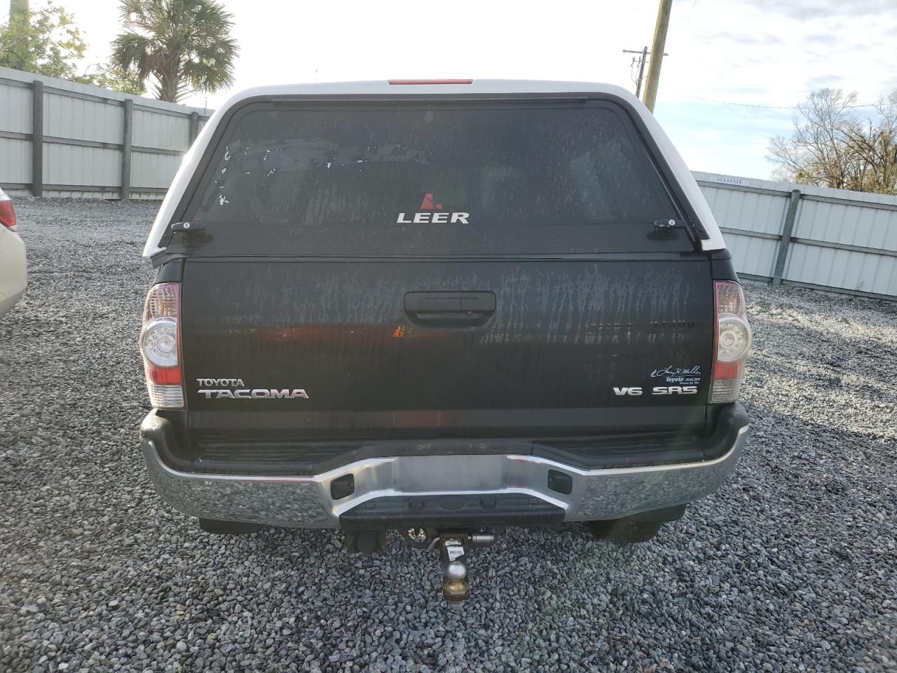 2015 Toyota Tacoma VIN 3TMMU4FN9FM082798 Copart auction photo, front end / side damage thumbnail 6