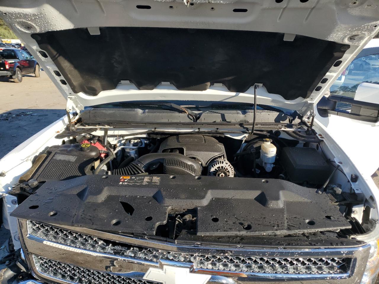 2013 Chevrolet Silverado VIN 3GCPKSE71DG146810 Copart auction photo, front end / side damage thumbnail 11