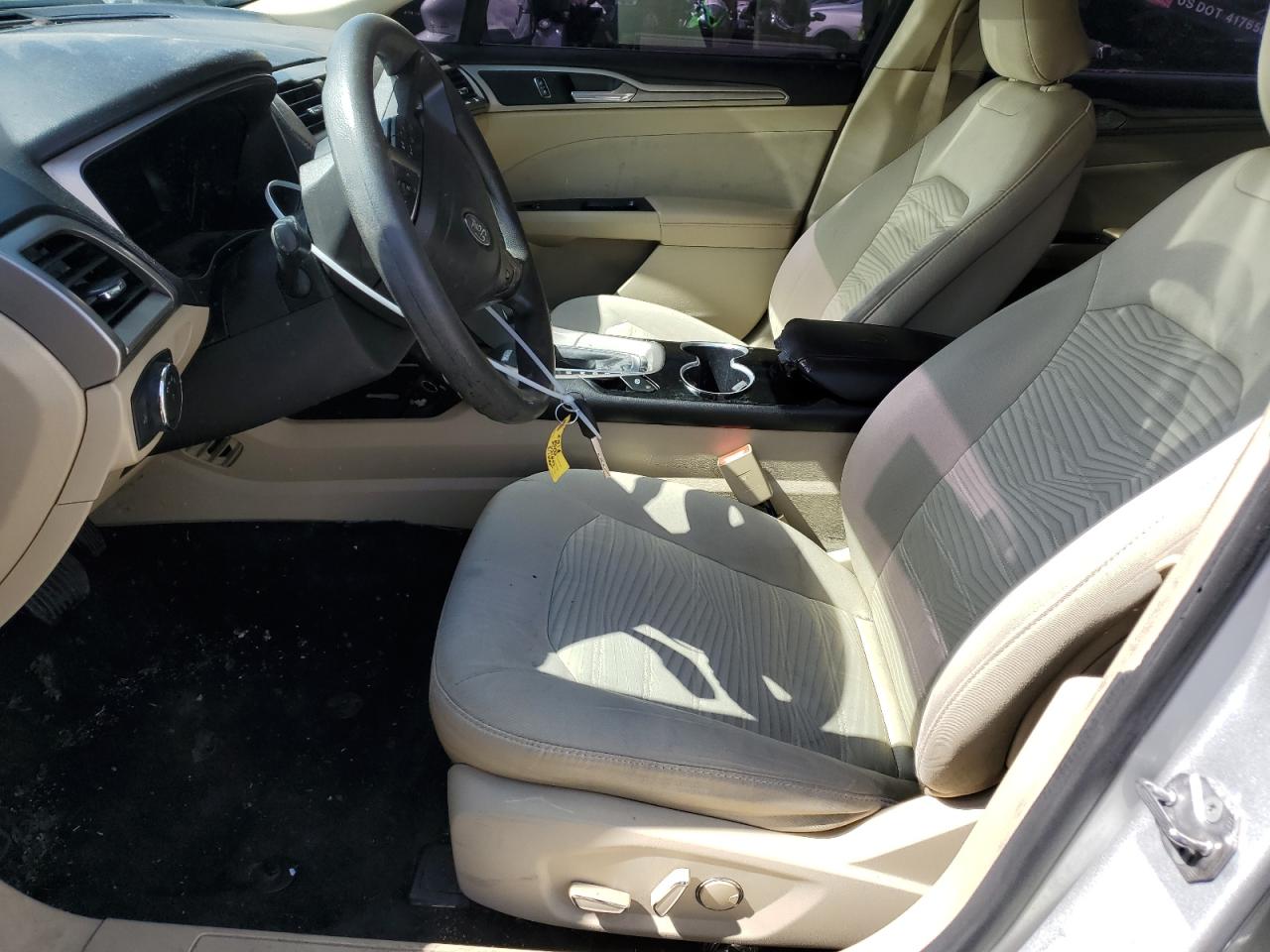 2016 Ford Fusion VIN 3FA6P0H76GR124751 Copart auction photo, rear end damage thumbnail 7
