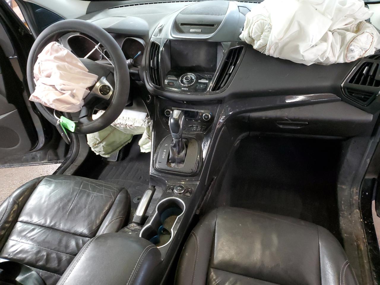 2015 Ford Escape VIN 1FMCU0JX6FUA28556 Copart auction photo, front end damage thumbnail 8