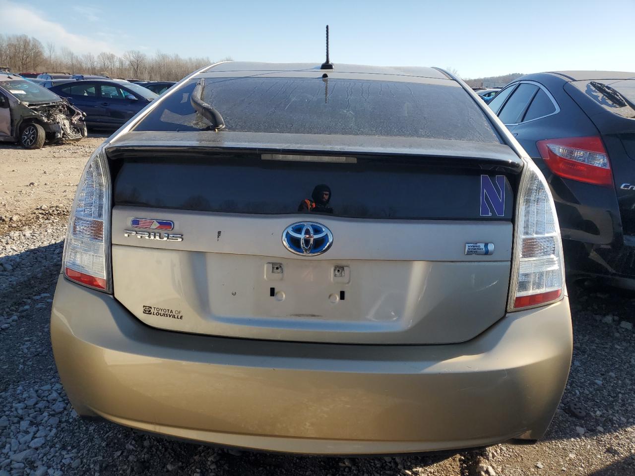 2010 Toyota Prius VIN JTDKN3DU8A0031636 Copart auction photo, front end damage thumbnail 6