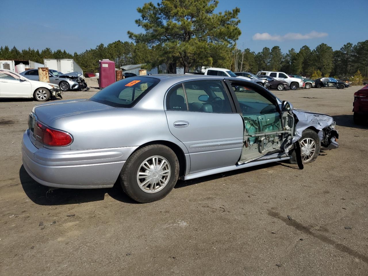 2005 Buick LeSabre VIN 1G4HP52K45U151025 Copart auction photo, front end / side damage thumbnail 3