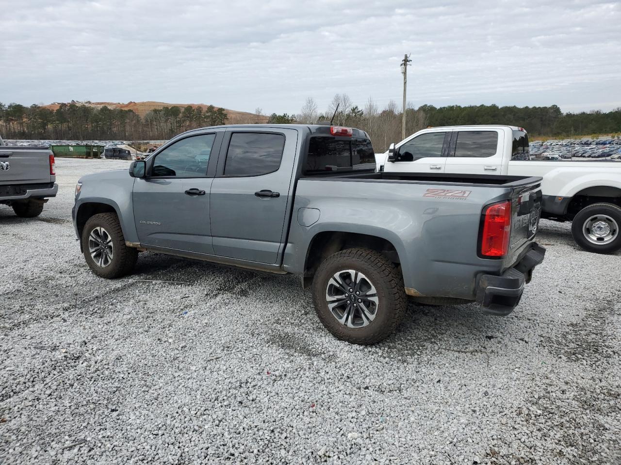 2022 Chevrolet Colorado VIN 1GCGTDEN7N1206466 Copart auction photo, rear end / minor dent/scratches damage thumbnail 2