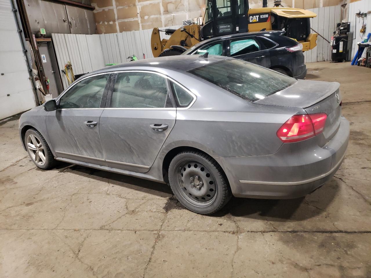 2014 Volkswagen Passat VIN 1VWCN7A30EC074540 Copart auction photo, all over damage thumbnail 2