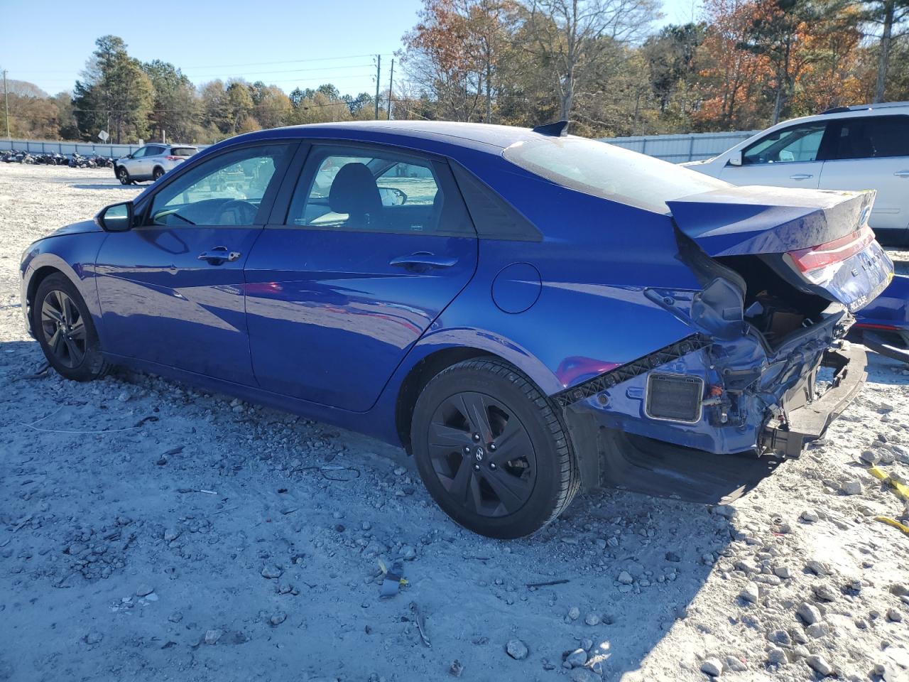 2021 Hyundai Elantra VIN 5NPLS4AG1MH028442 Copart auction photo, rear end damage thumbnail 2