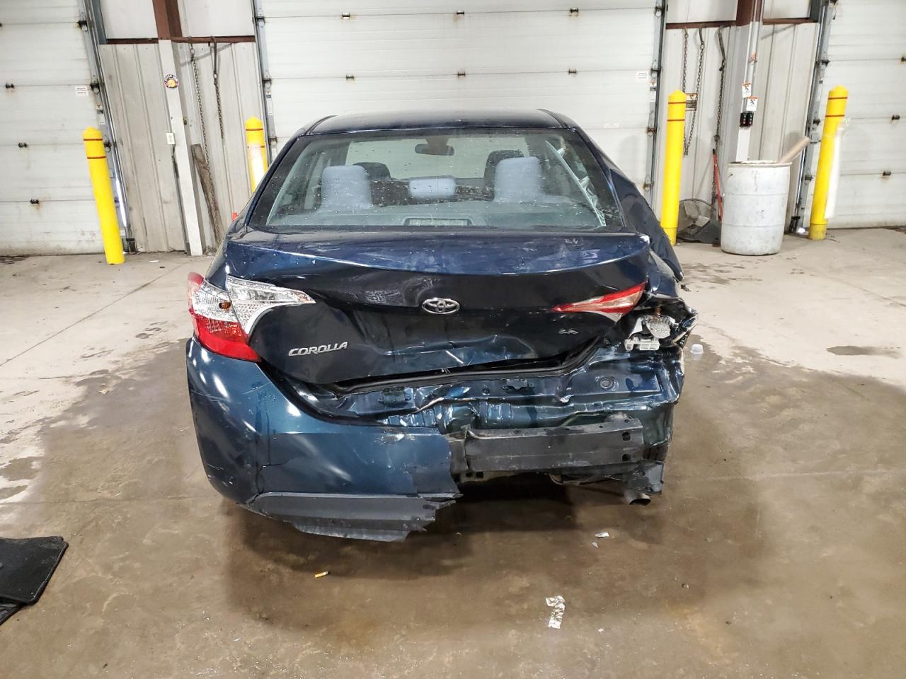 2017 Toyota Corolla VIN 2T1BURHE5HC803423 Copart auction photo, rear end damage thumbnail 6