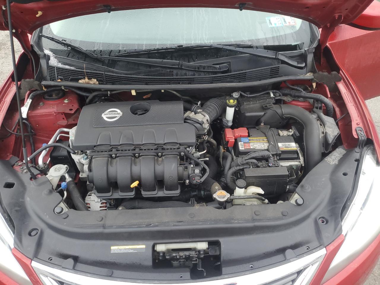 2014 Nissan Sentra VIN 3N1AB7AP3EY291838 Copart auction photo, rear end damage thumbnail 11