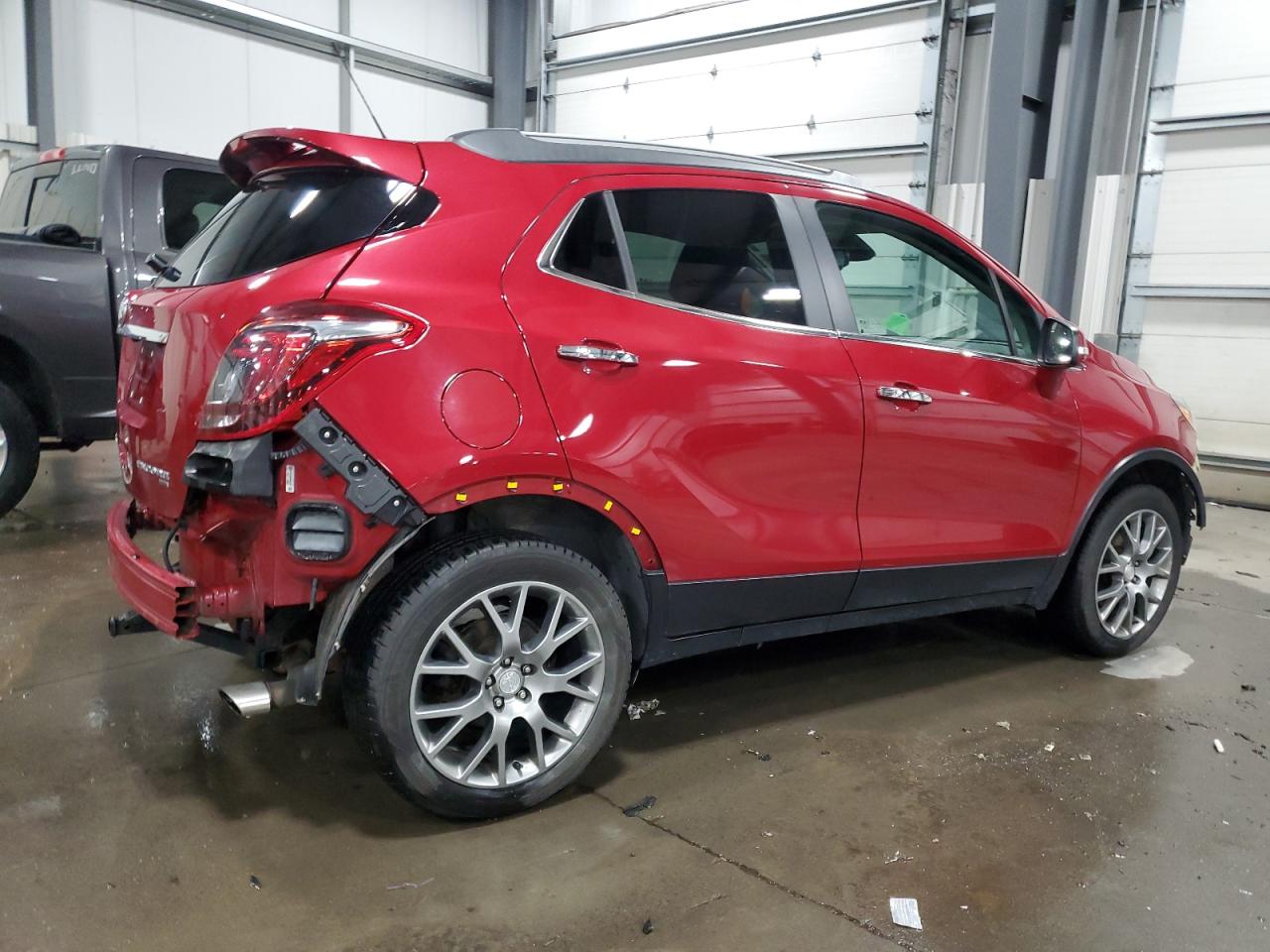 2017 Buick Encore VIN KL4CJ2SB5HB238196 Copart auction photo, front end / rear end damage thumbnail 3