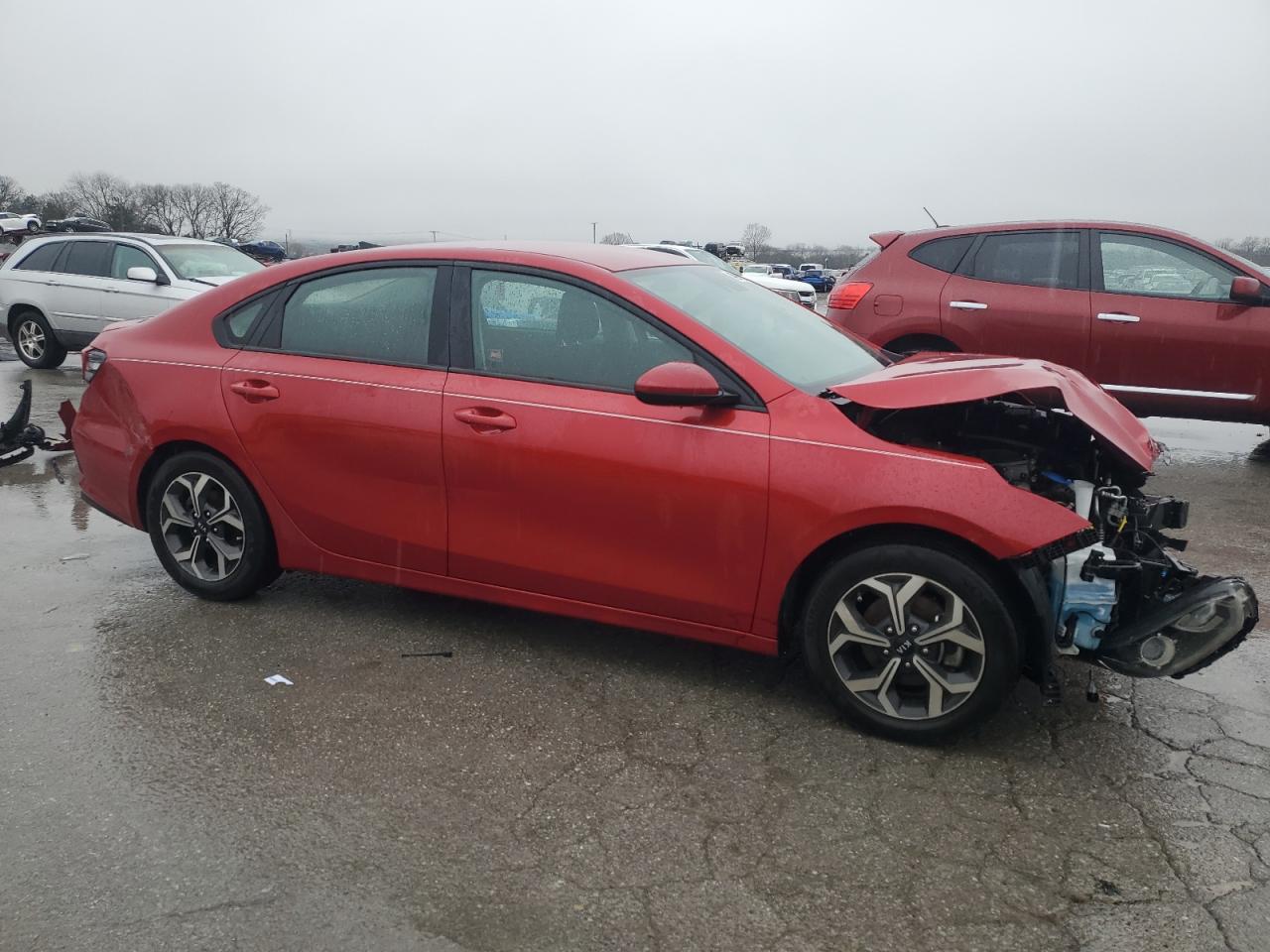 2020 KIA Forte VIN 3KPF24AD6LE191089 Copart auction photo, front end damage thumbnail 4