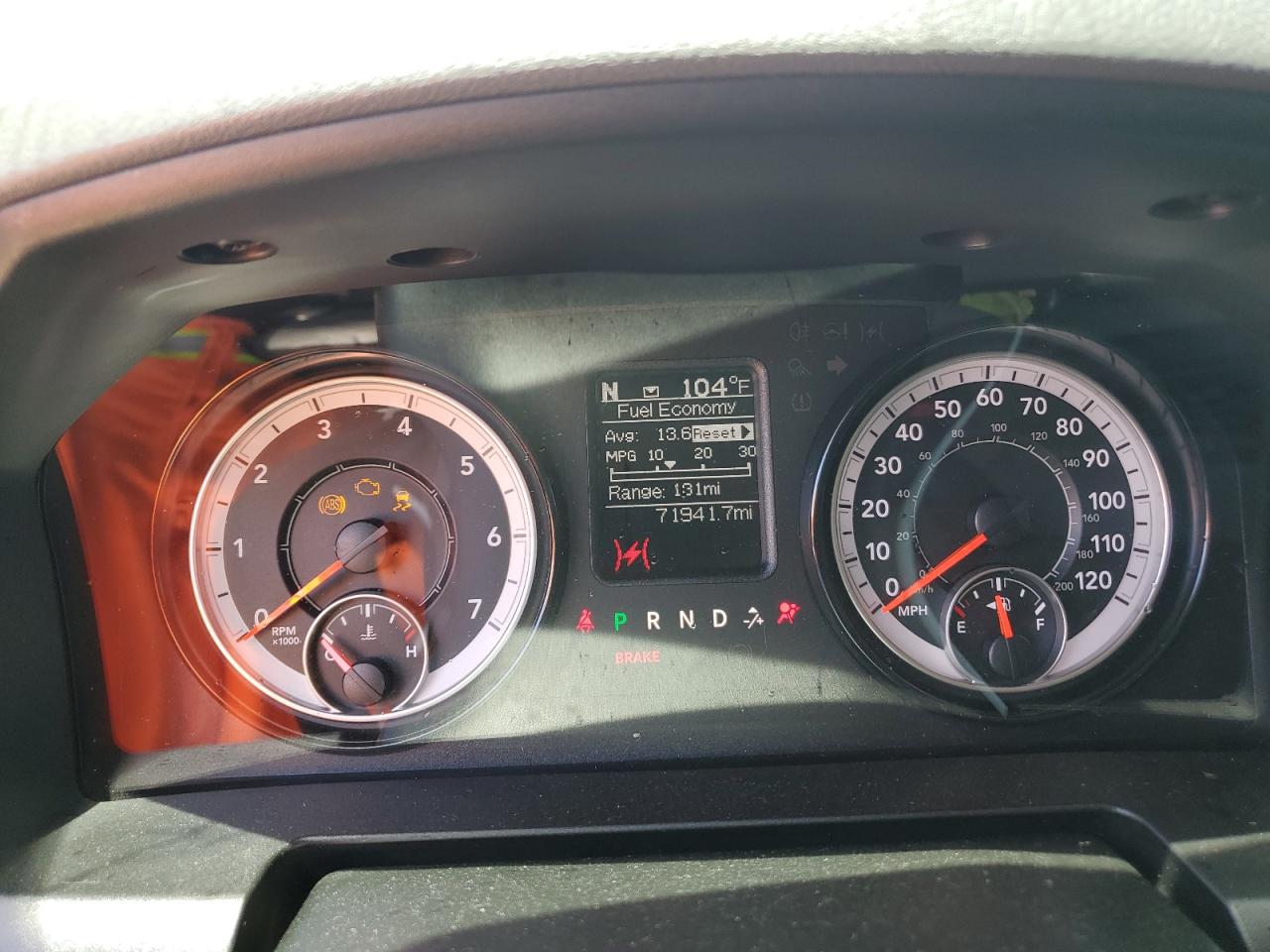2019 RAM 1500 VIN 1C6RR7KT0KS743012 Copart auction photo, front end damage thumbnail 9