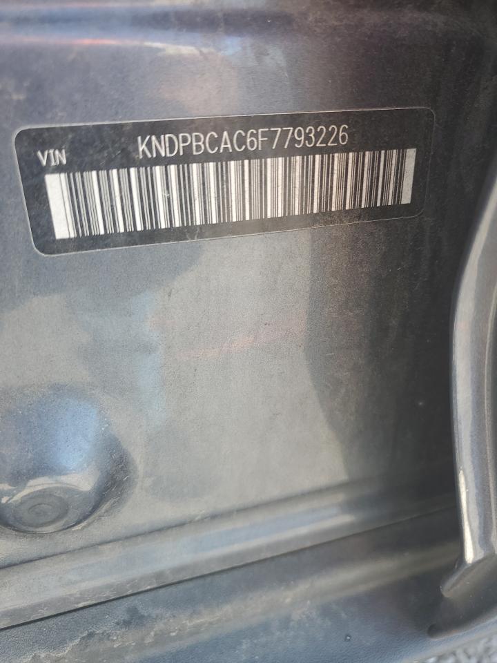 2015 KIA Sportage VIN KNDPBCAC6F7793226 Copart auction photo, front end / side damage thumbnail 13