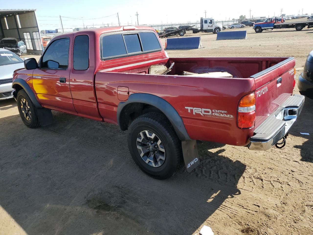2004 Toyota Tacoma VIN 5TEWN72N54Z349027 Copart auction photo, front end damage thumbnail 2