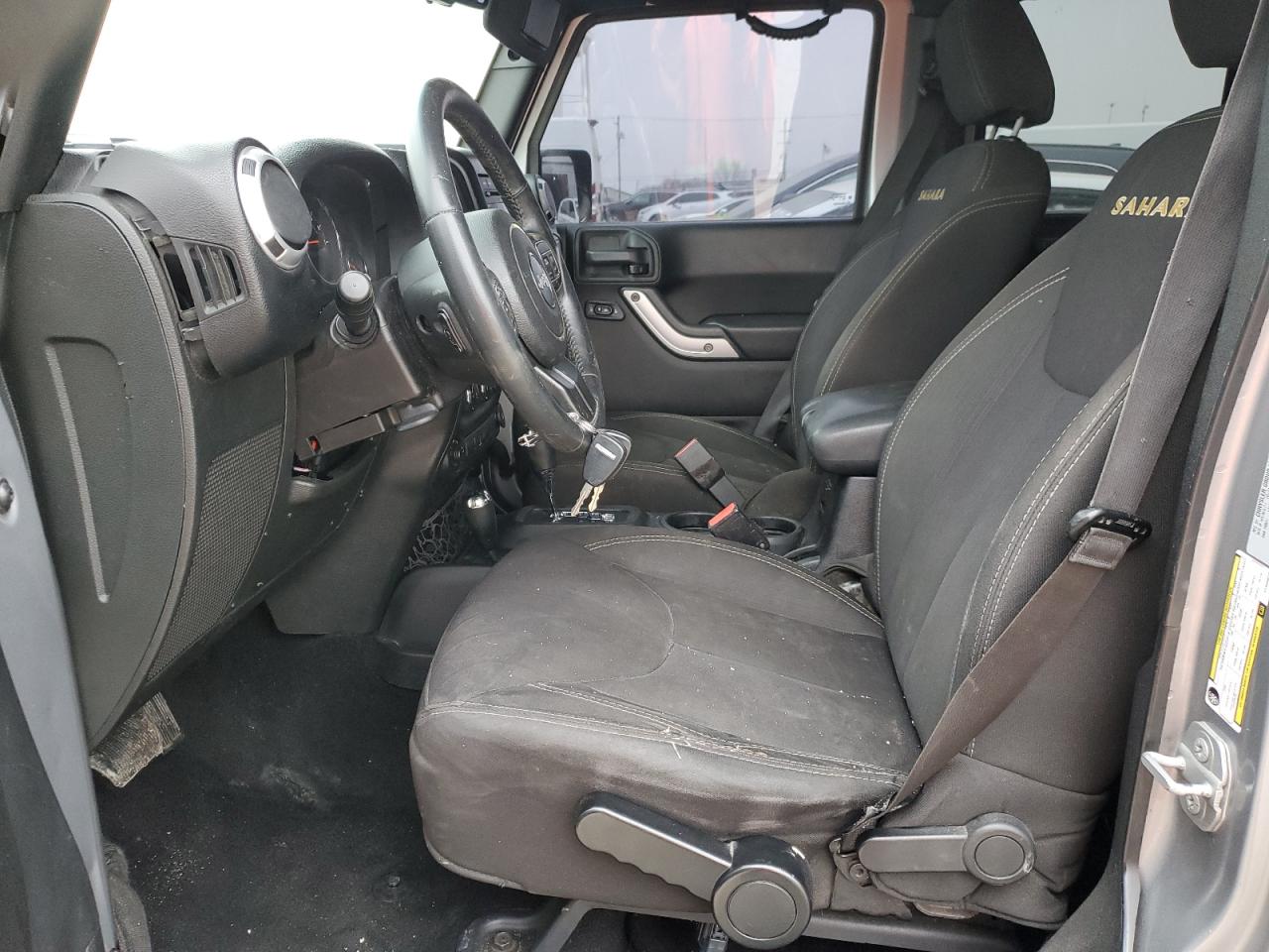 2015 Jeep Wrangler VIN 1C4BJWEGXFL560873 Copart auction photo, normal wear damage thumbnail 7