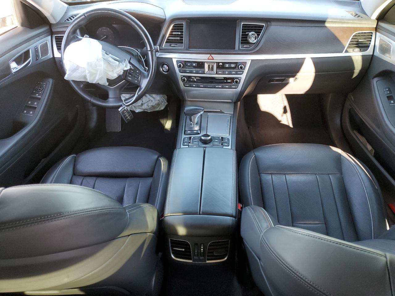 2019 Genesis G80 VIN KMTFN4JE0KU315195 Copart auction photo, front end / side damage thumbnail 8