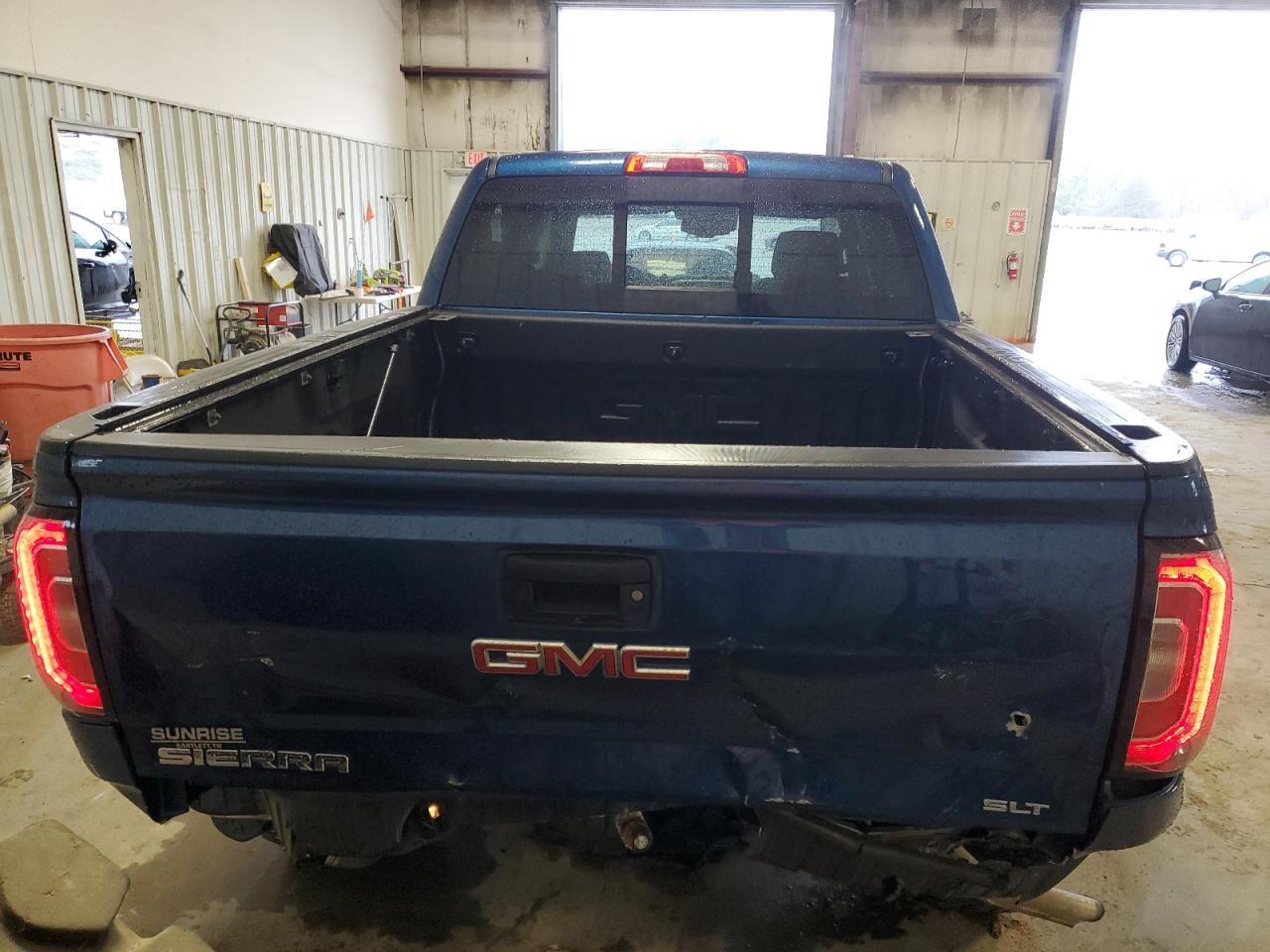 2017 GMC Sierra VIN 3GTU2NEC3HG399070 Copart auction photo, rear end / minor dent/scratches damage thumbnail 6