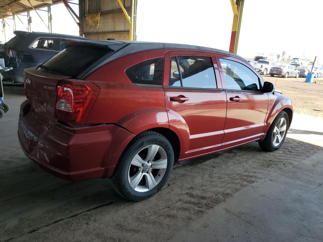 2010 Dodge Caliber VIN 1B3CB4HA4AD661487 Copart auction photo, rear end / front end damage thumbnail 3