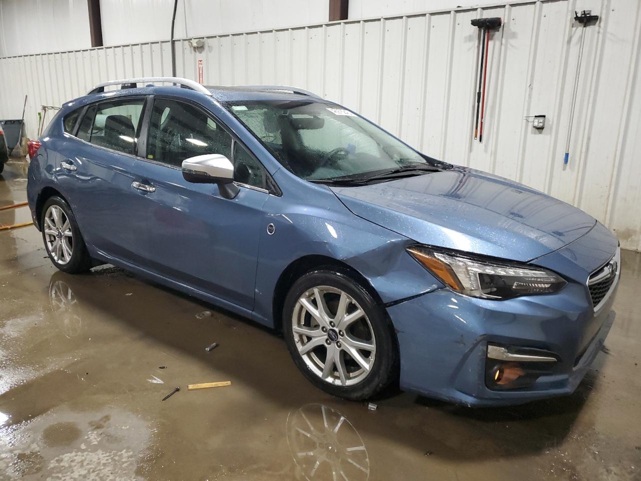 2018 Subaru Impreza VIN 4S3GTAU62J3724847 Copart auction photo, side / front end damage thumbnail 4