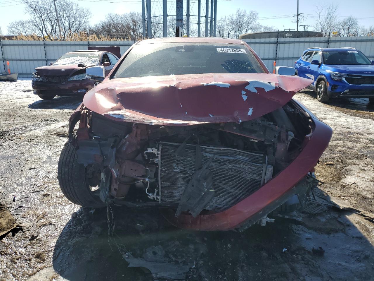 2014 Chevrolet Impala VIN 2G1155S36E9184506 Copart auction photo, front end damage thumbnail 5