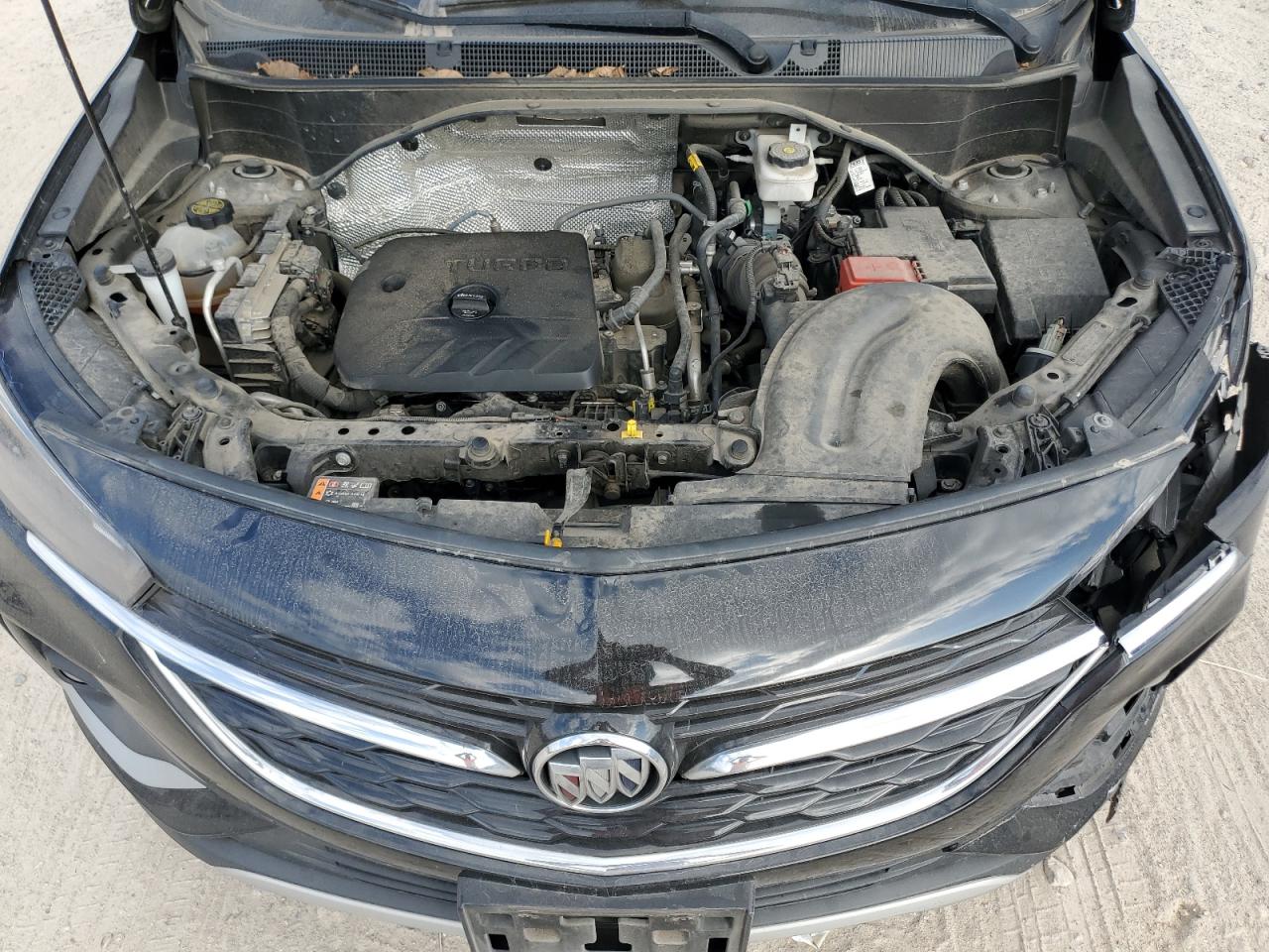 2022 Buick Encore VIN KL4MMDSL9NB031807 Copart auction photo, front end / side damage thumbnail 12